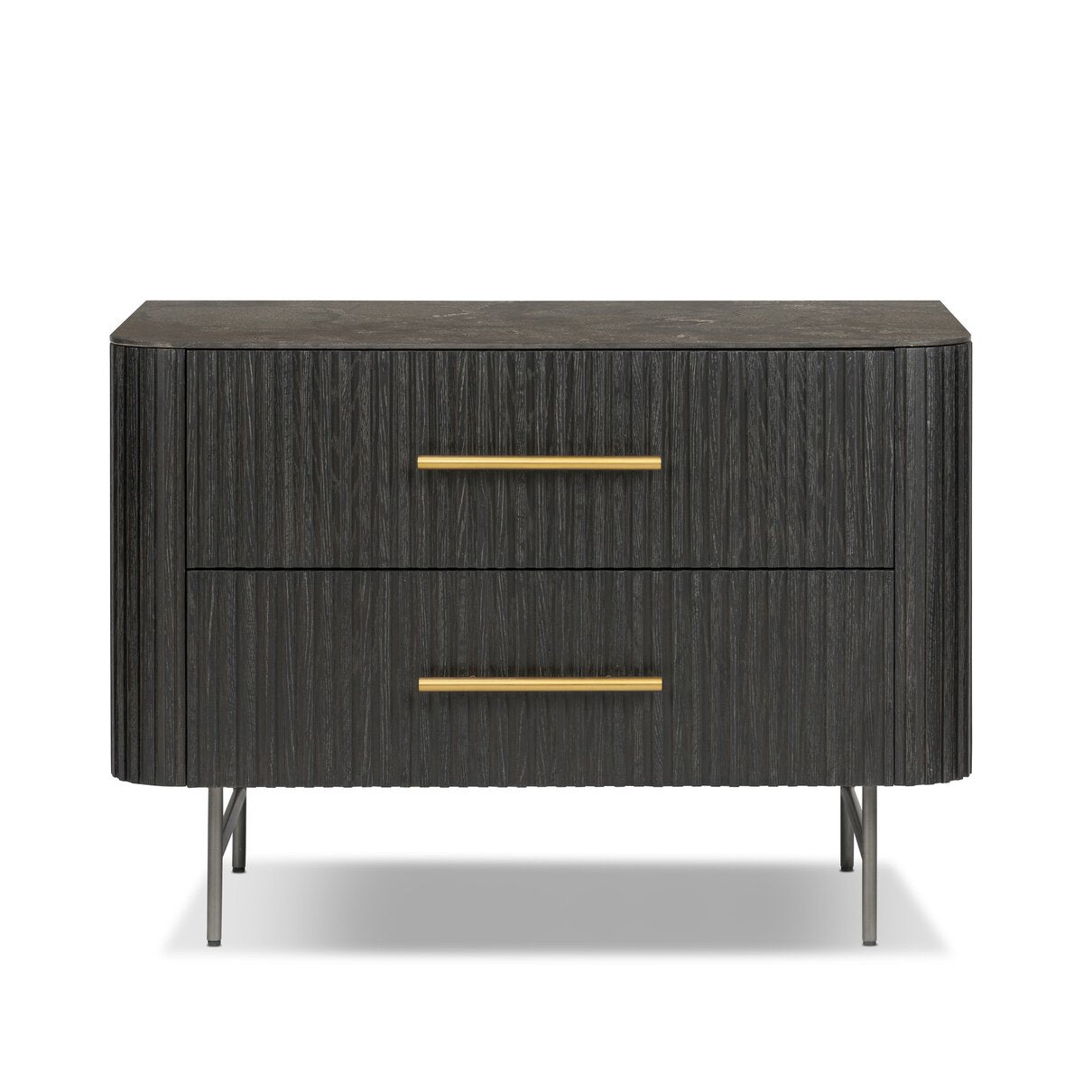 Fluer Large Nightstand - Euro Living Furniture